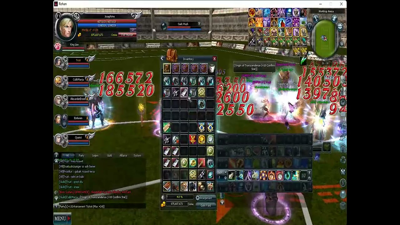 ROHAN BLOOD LEGACY BOOSING