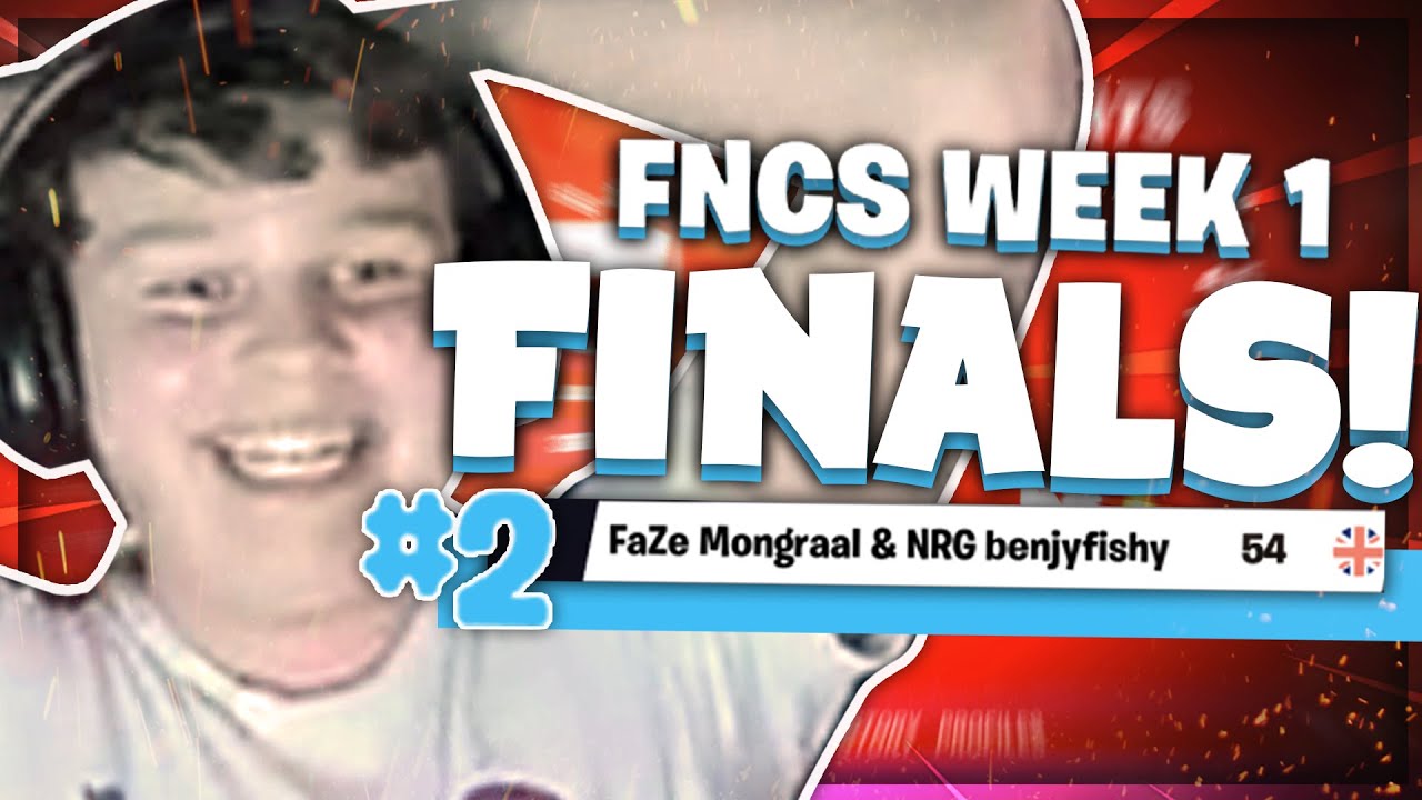 2-е место в финале FNCS с Mongraal (финал первой недели Fortnite)
