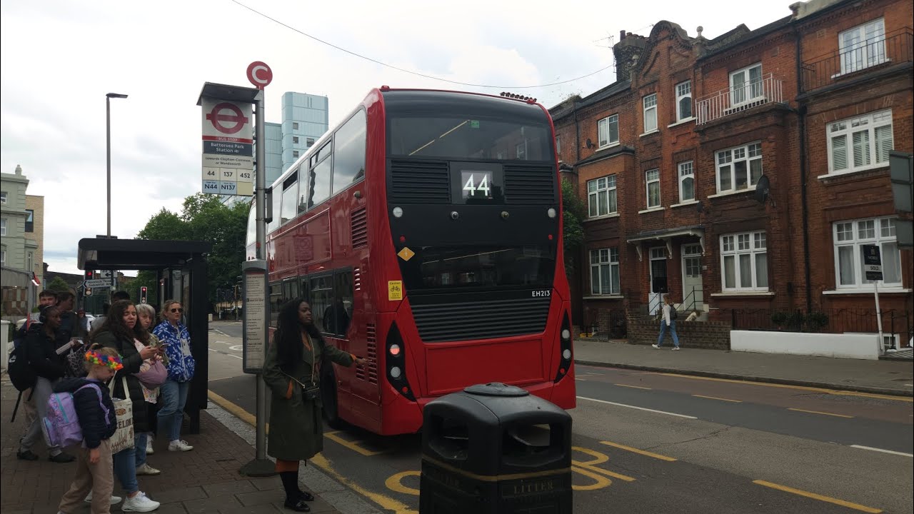Go Ahead London EH213 YY67UTN route 44 (Refurbished/Led Blinds)