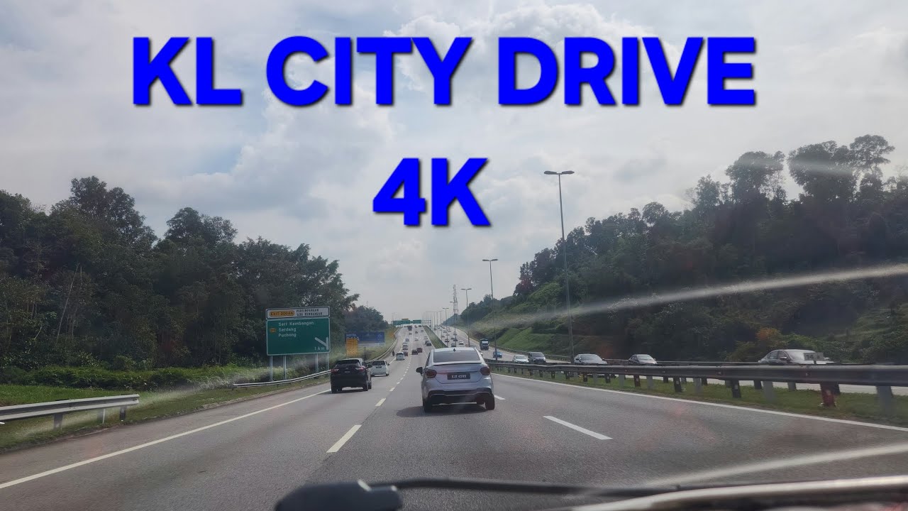 Kuala Lumpur to Equine Park – Beautiful Road View 🇲🇾 4K | KL City Drive 2025
