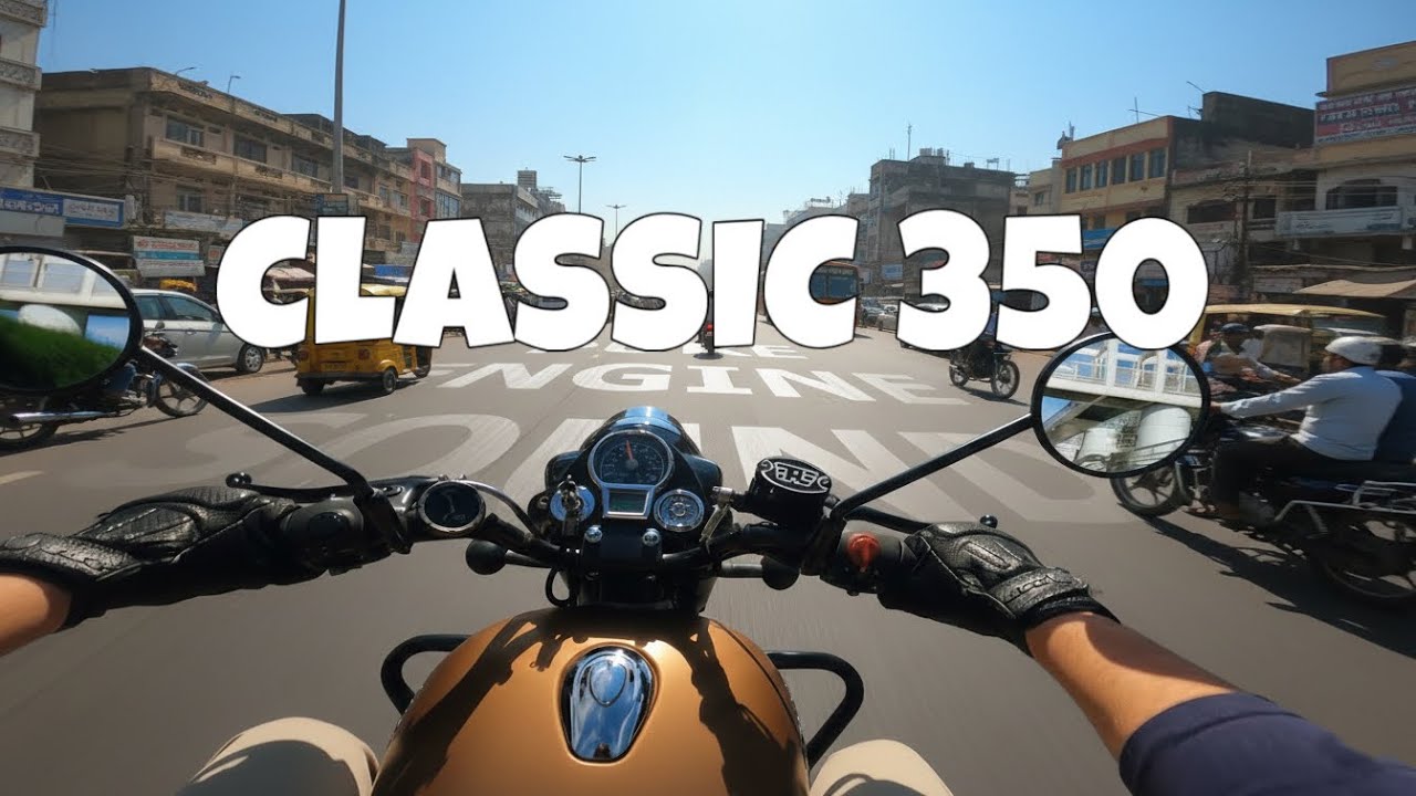 Raw Classic 350 on Highway | Pure POV Ride