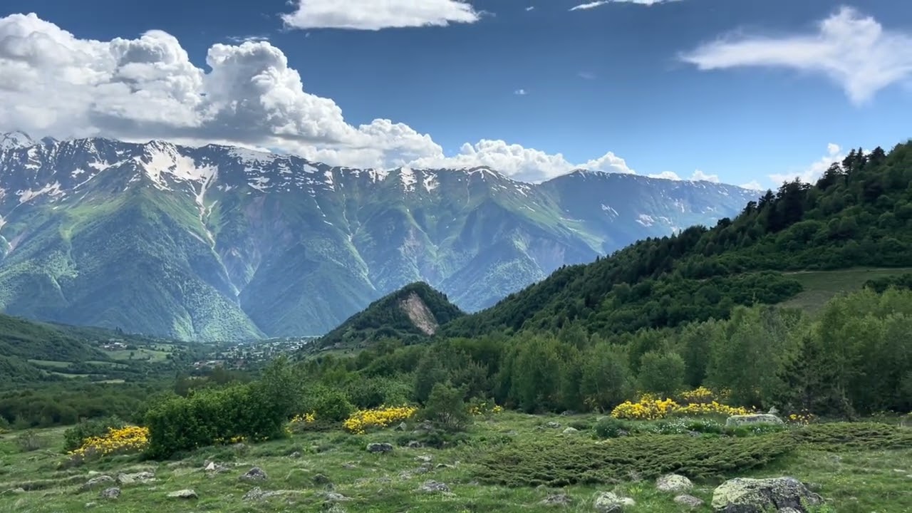 Места силы - Сванетия 🌱🌞 #svaneti #mountains #georgia #spring 
