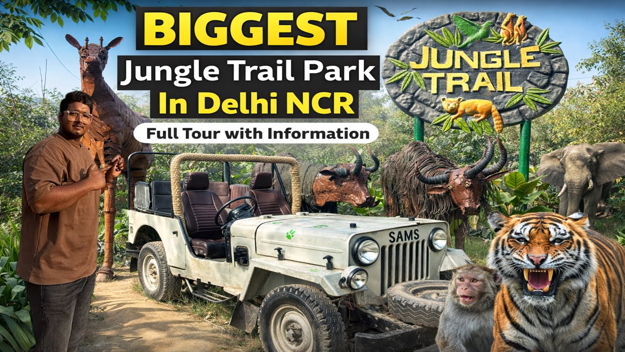 Jungle Trail Noida | Jungle Trail Park Noida | Jungle Trail Park Full Vlog | Jungle Trail Park 2026