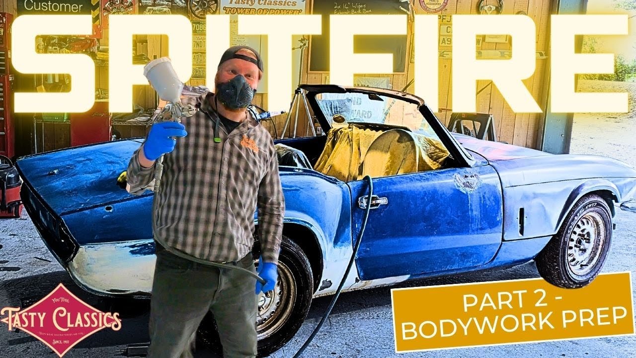 Triumph Spitfire Two Week Restoration Part 2 - Bodywork Prep!