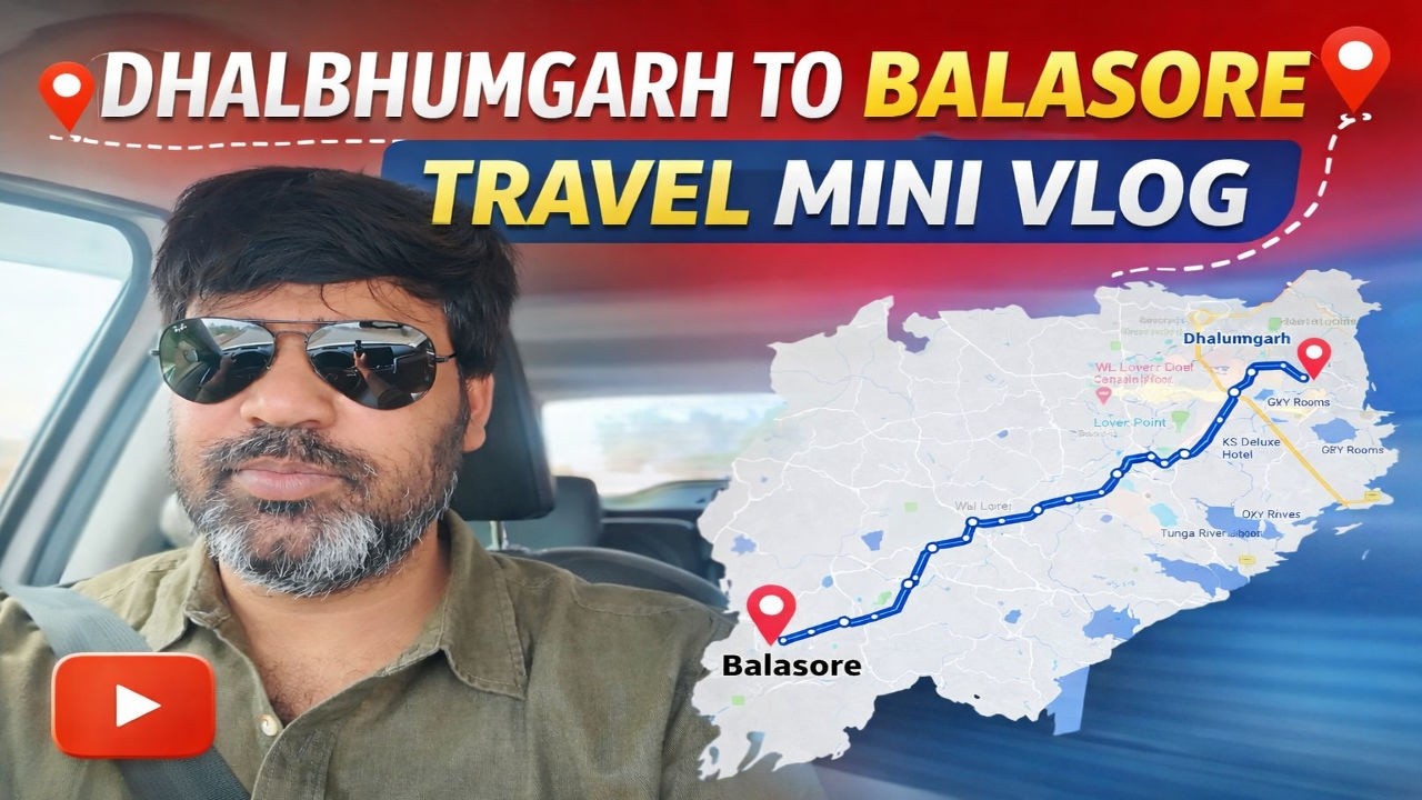 Dhalbhumgarh to Balasore Travel Mini Vlog#travel #balasore #jharkhand