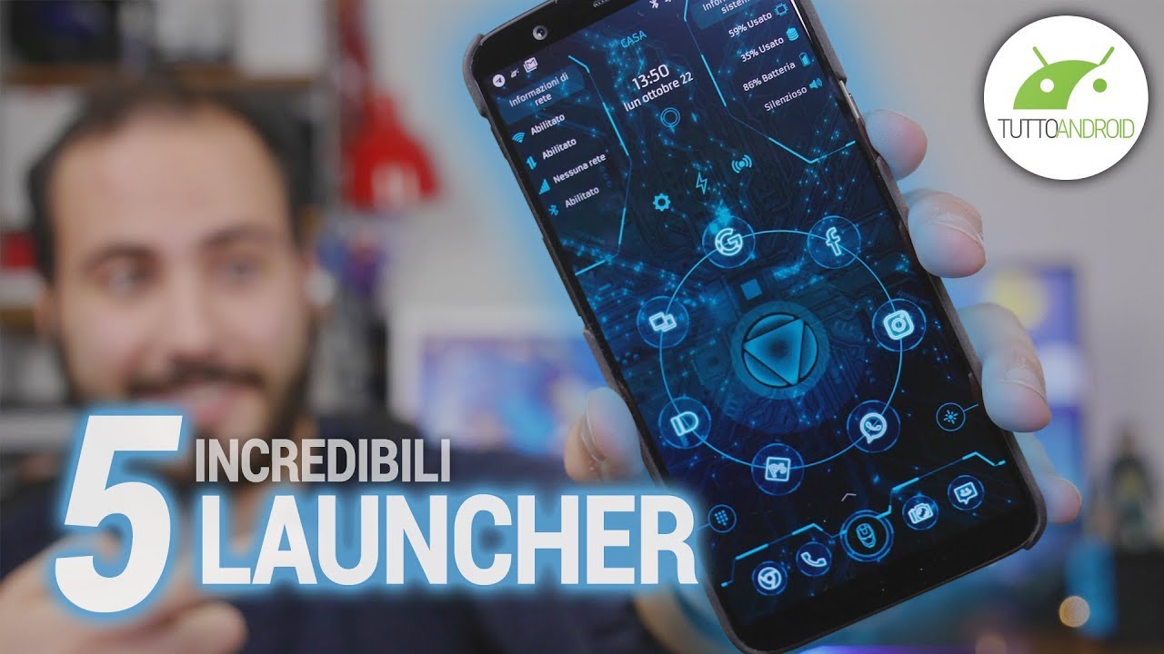 5 LAUNCHER FUORI DAGLI SCHEMI | Personalizzazione #33 | TuttoAndroid