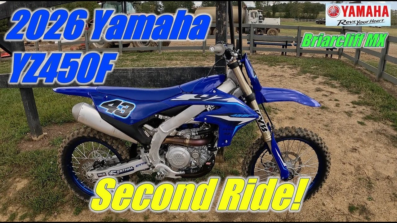 2026 Yamaha YZ450F Second Ride Impressions
