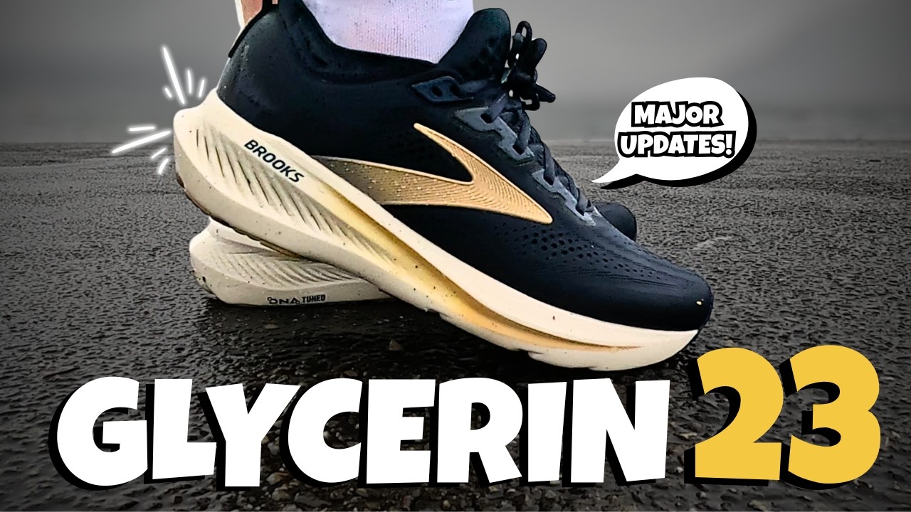 Кроссовки Brooks Glycerin 23 против 22: Небольшие изменения, совершенно разные ощущения.