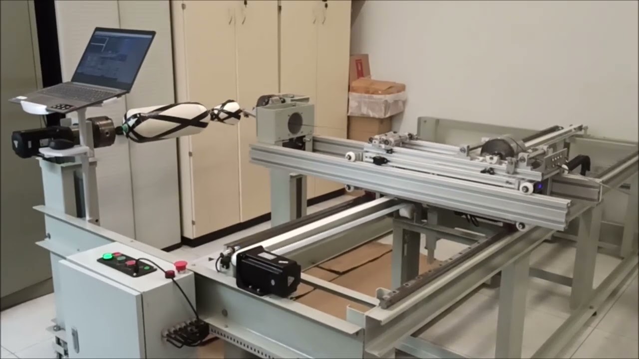 Filament winding of a rocket motor with an integrated nozzle extension
