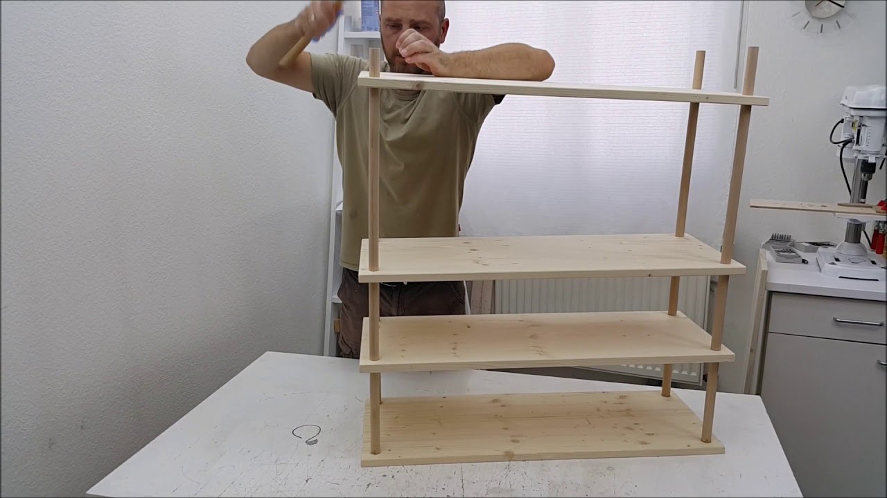 DIY Shoe and Coat Rack