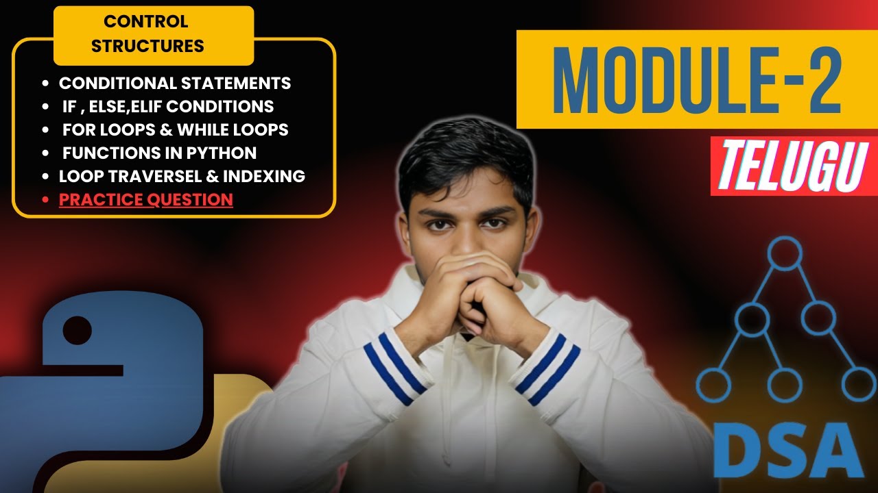 PART - 2 Ultimate DSA course in python || Telugu || Unq Coders || Zero to Hero | Loops & Functions