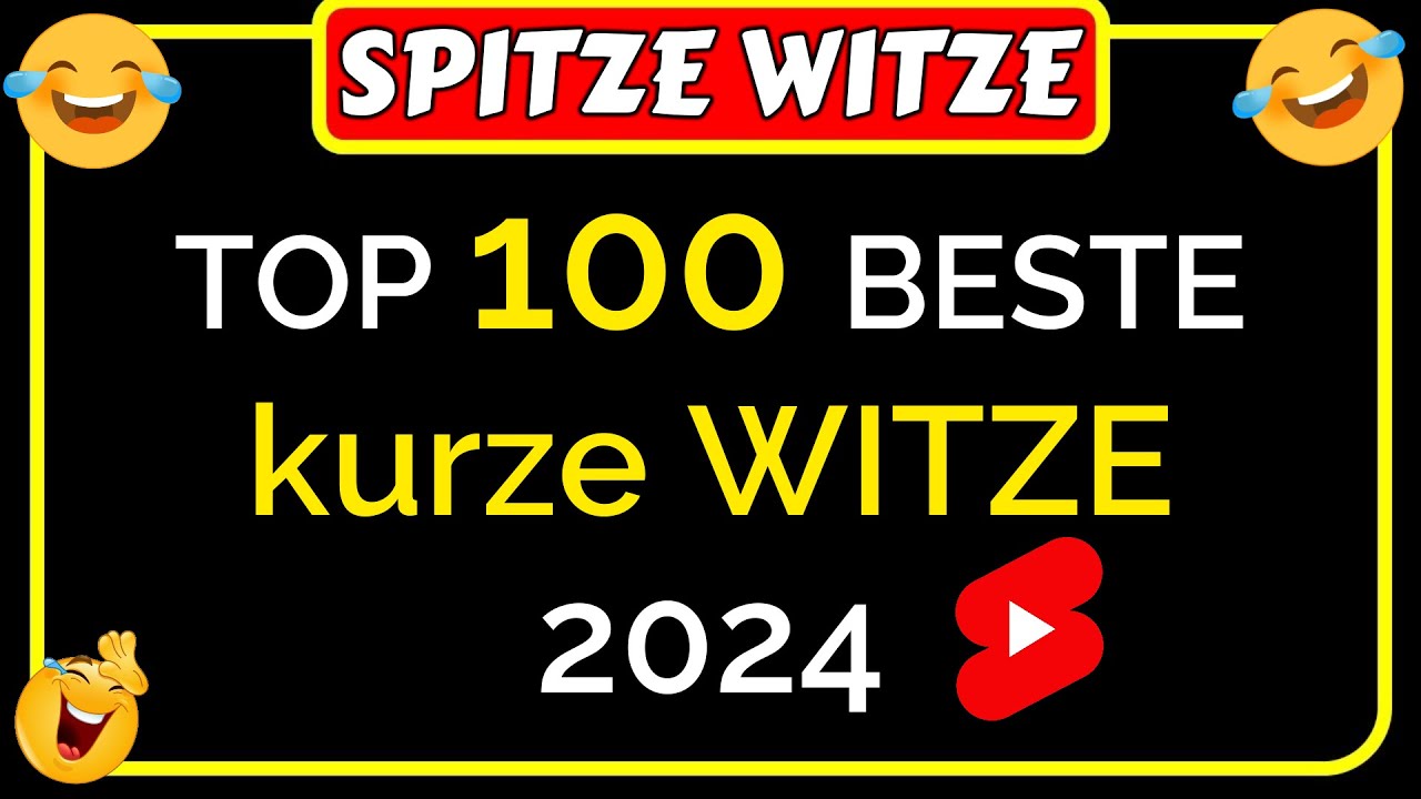 🤣Spitze Witze: TOP 100 Beste Kurze Witze 2024 🤣😂🤣