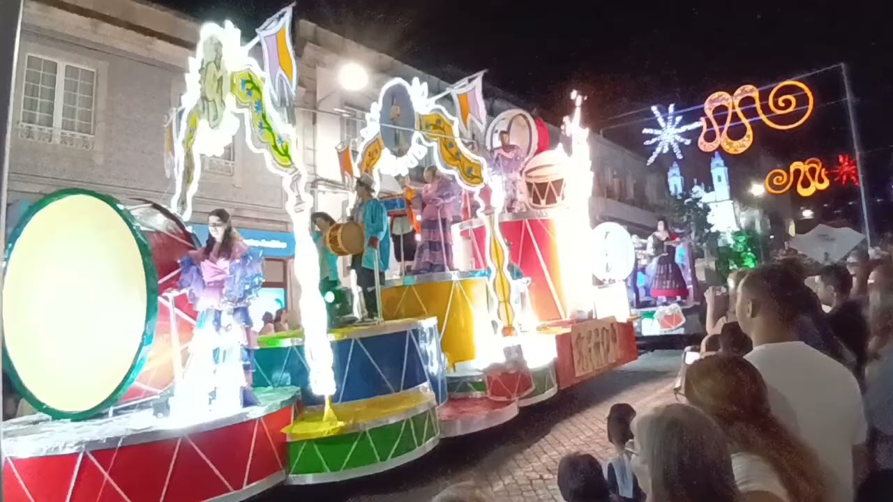 Marcha Luminosa - Festas Nossa Senhora Remédios 2023 - Lamego - Portugal.