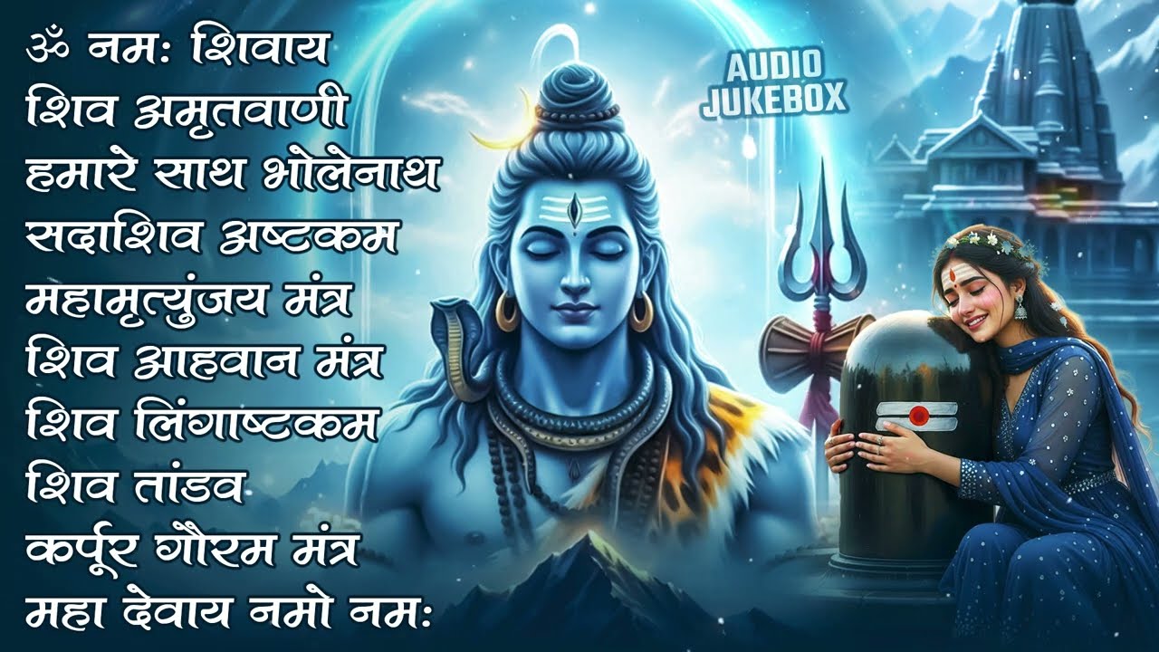 भक्ति भजन - आशुतोष शशाँक शेखर, कर्पूर गौरम करुणावतारं, ॐ नमः शिवाय, शिव अमृतवाणी व शिव आरती