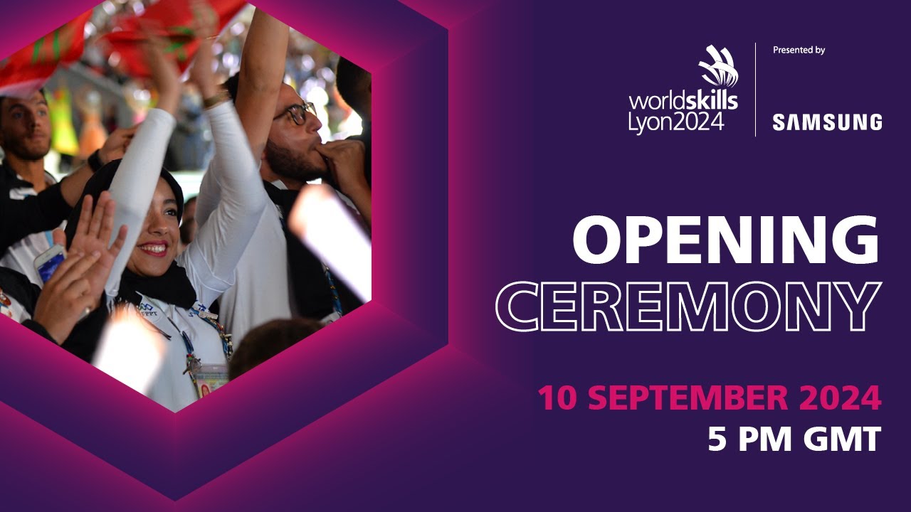 WorldSkills Lyon 2024 Opening Ceremony