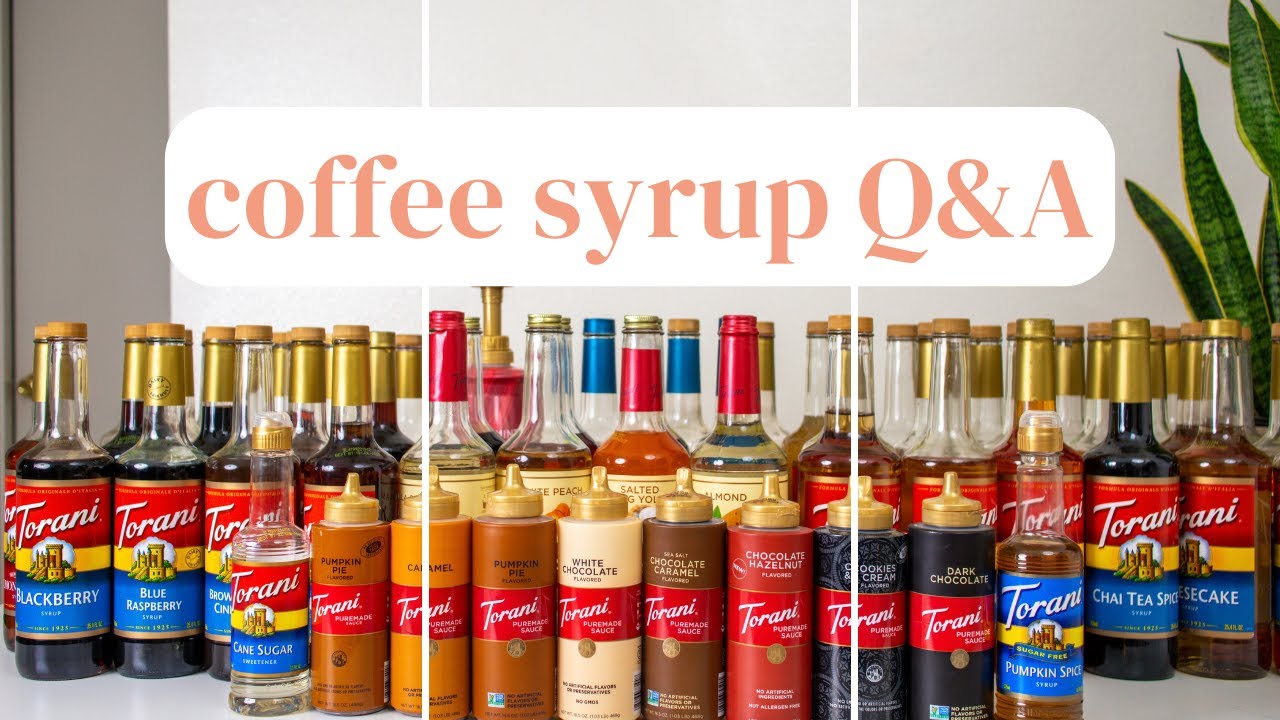 Coffee Syrup Q&A