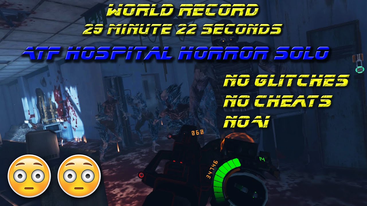 After the Fall VR WORLD RECORD Horror Hospital SOLO Speed Run 29m22s NO AI ZERO CHEATS OR GLITCHES