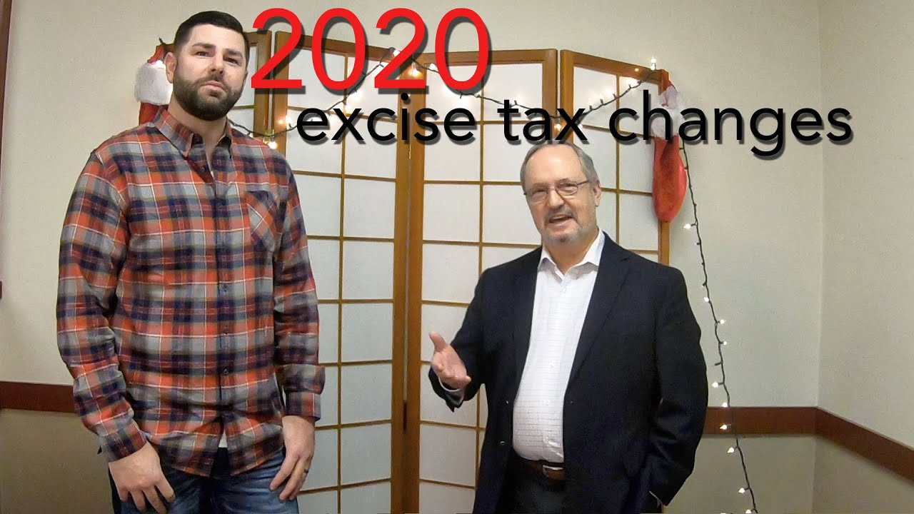 REAL Real Estate News Video 2020 Excise Tax Changes