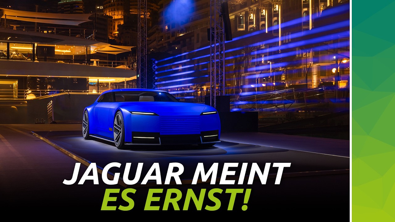 Erste Ausfahrt im Jaguar der Zukunft: Concept Type 00