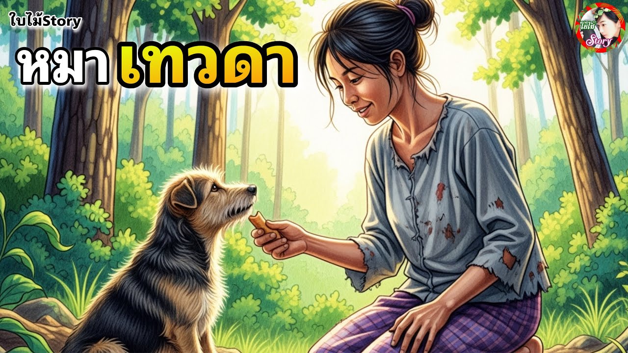 นิทานดเรื่อง : 🌼หมาเทวดา 🌼 อยากเป็นอมตะ  ก็ได้เป็นอมตะสมใจ เป็นต้นไม้ที่ไม่มีวันตาย!! 