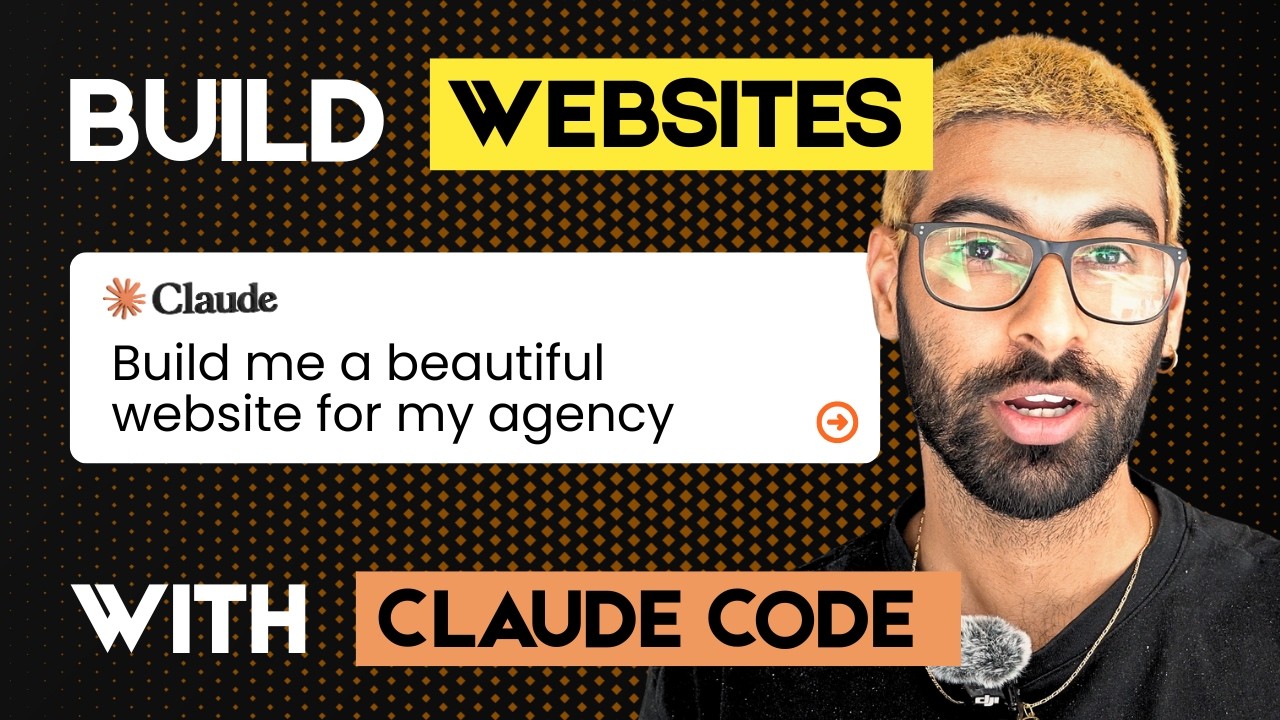 How to use Claude Code to build a website with a prompt - Beginner Tutorial