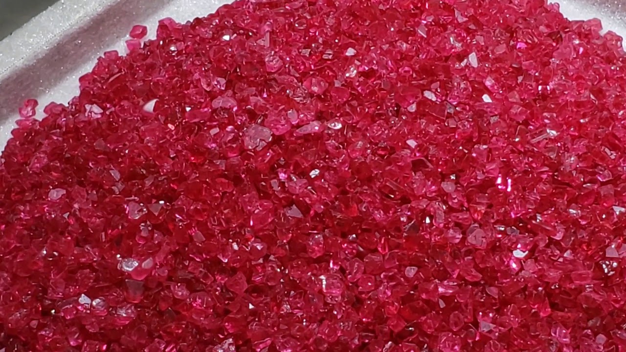 Mansin Jedi Spinel Rough Crystal, The most beautiful Color Gems stones