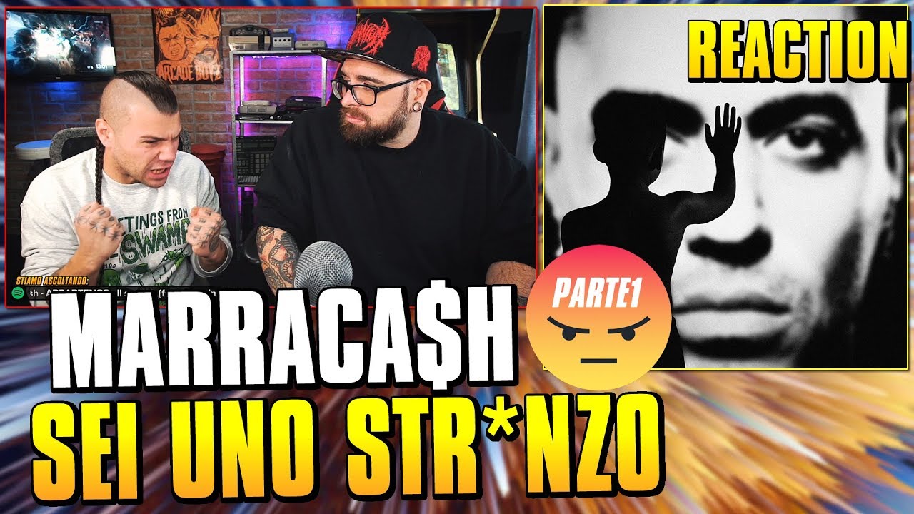Marracash - Persona ( disco completo pt1 ) * REACTION * Arcade Boyz