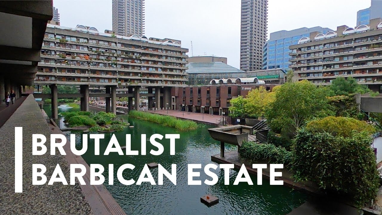 WALKING: BRUTALIST LONDON - Barbican Estate