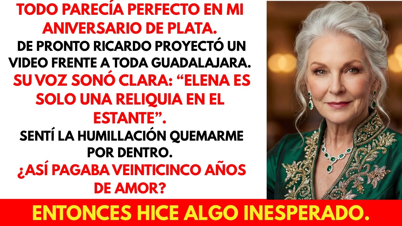 MI ESPOSO ME LLAMÓ “RELIQUIA” EN NUESTRO ANIVERSARIO… Y TODO EXPLOTÓ.