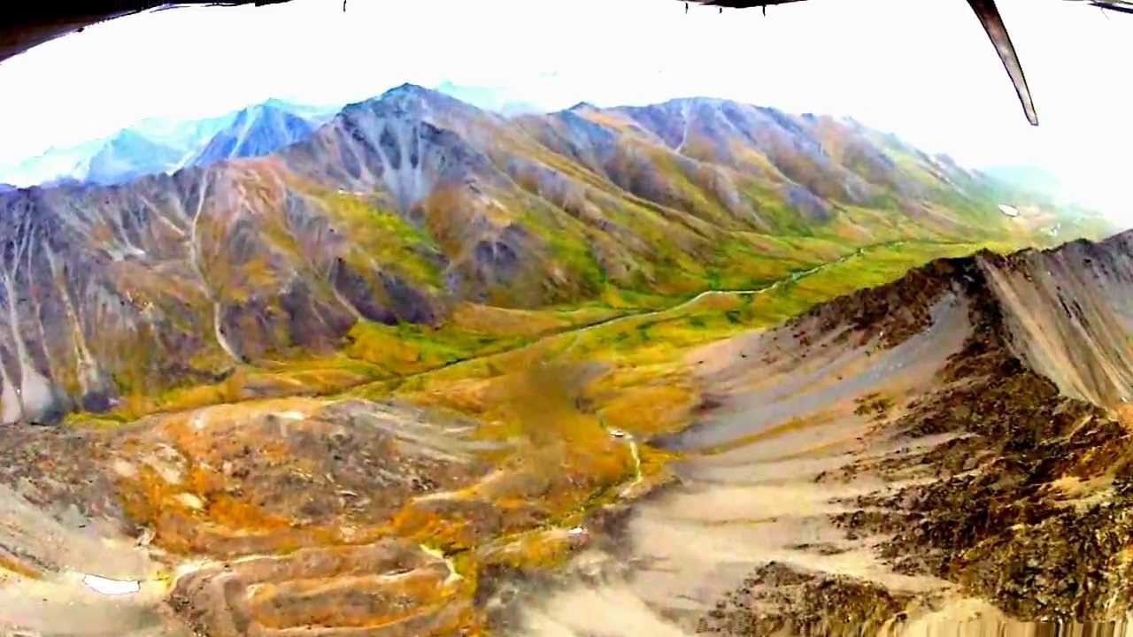 Anaktuvuk Pass to Coldfoot Alaska over the Brooks Range