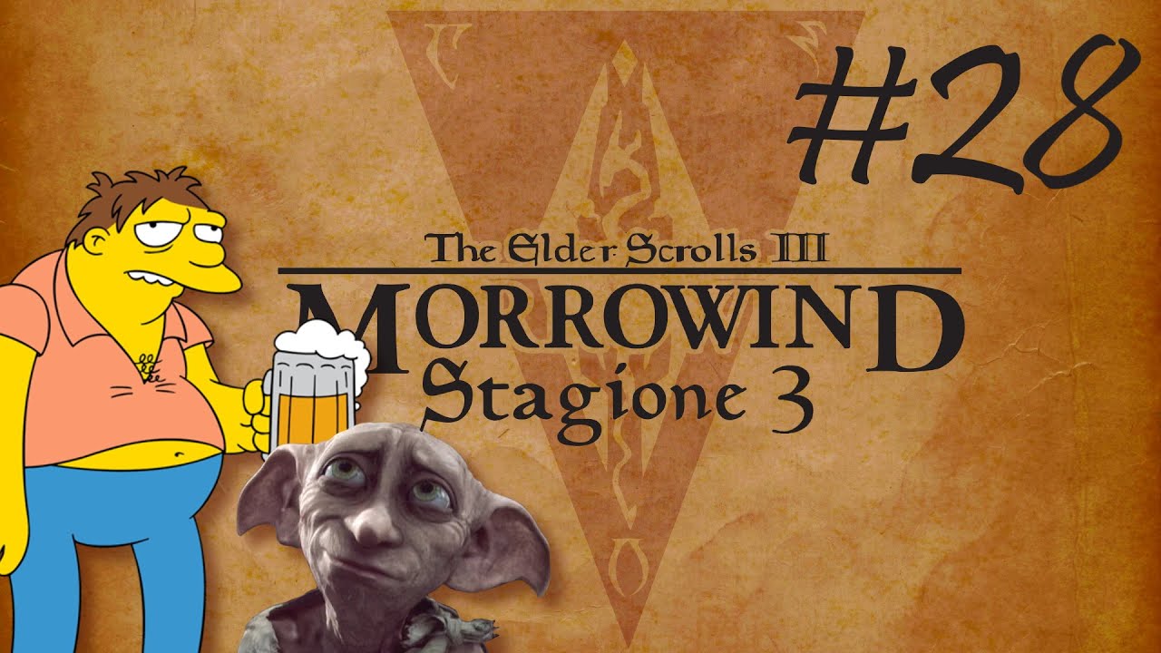 MORROWIND Let's Play ITA #28 - Gente ubriaca e animali esotici