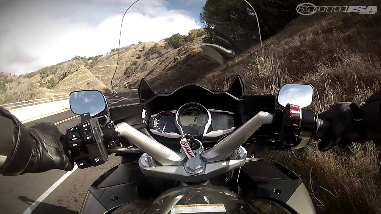 MotoUSA First Ride video aboard the 2013 Yamaha FJR1300A