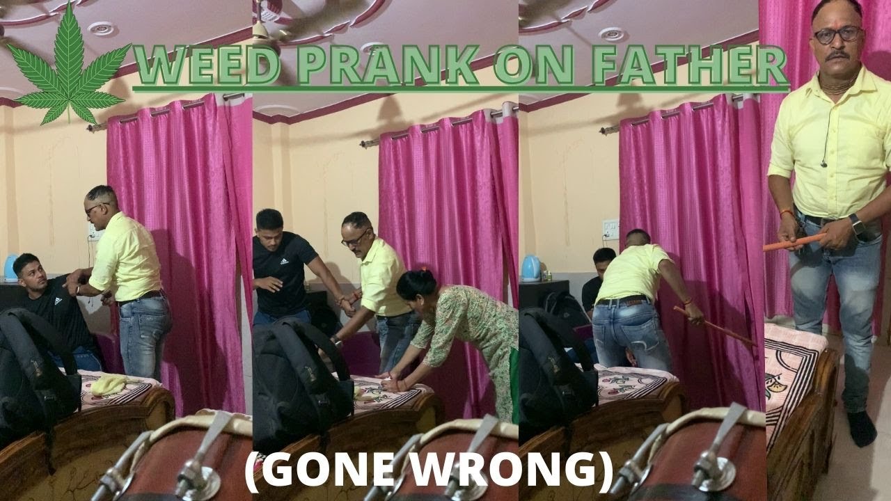 WEED PRANK WITH FATHER |Use Headphones |GONE TERRIBLY WRONG | PRANK WITH INDIAN DAD | Prank forest