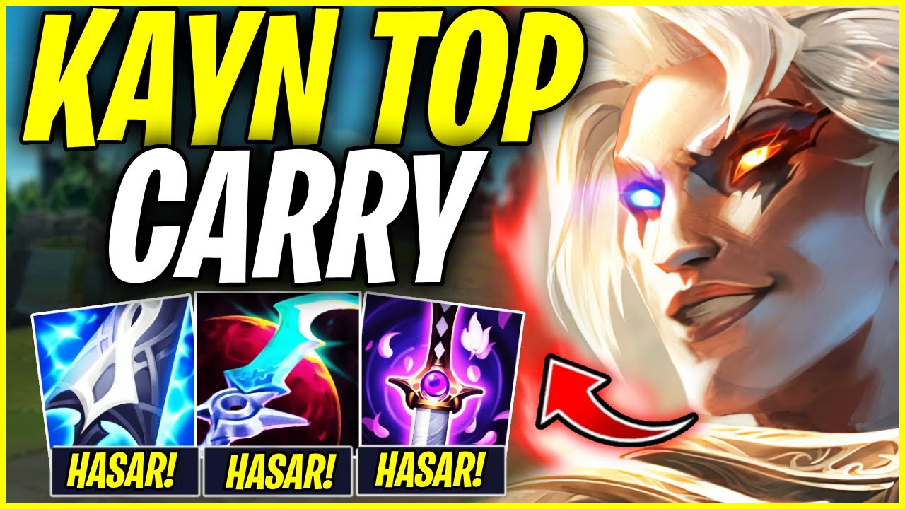 TOP LANE MAVİ KAYN İLE İMKANSIZ OYUNU NASIL KAZANDIRDIM?