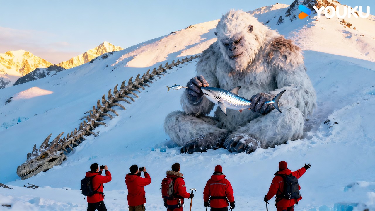 🦈❄️😱Snow Monster is so powerful, Shark is just a toy only! | Snow Monster | YOUKU MONSTER MOVIE
