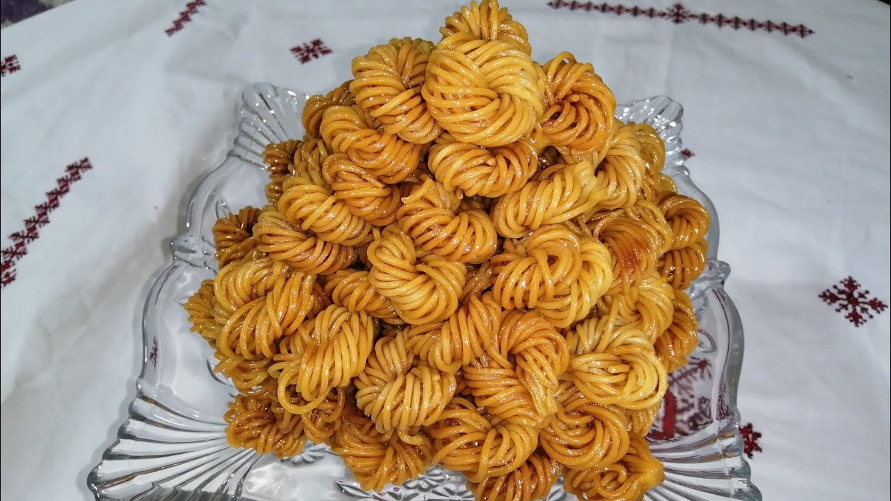 بشنيخة أو شباكية الحليب ساهلة و بمكونات بسيطة