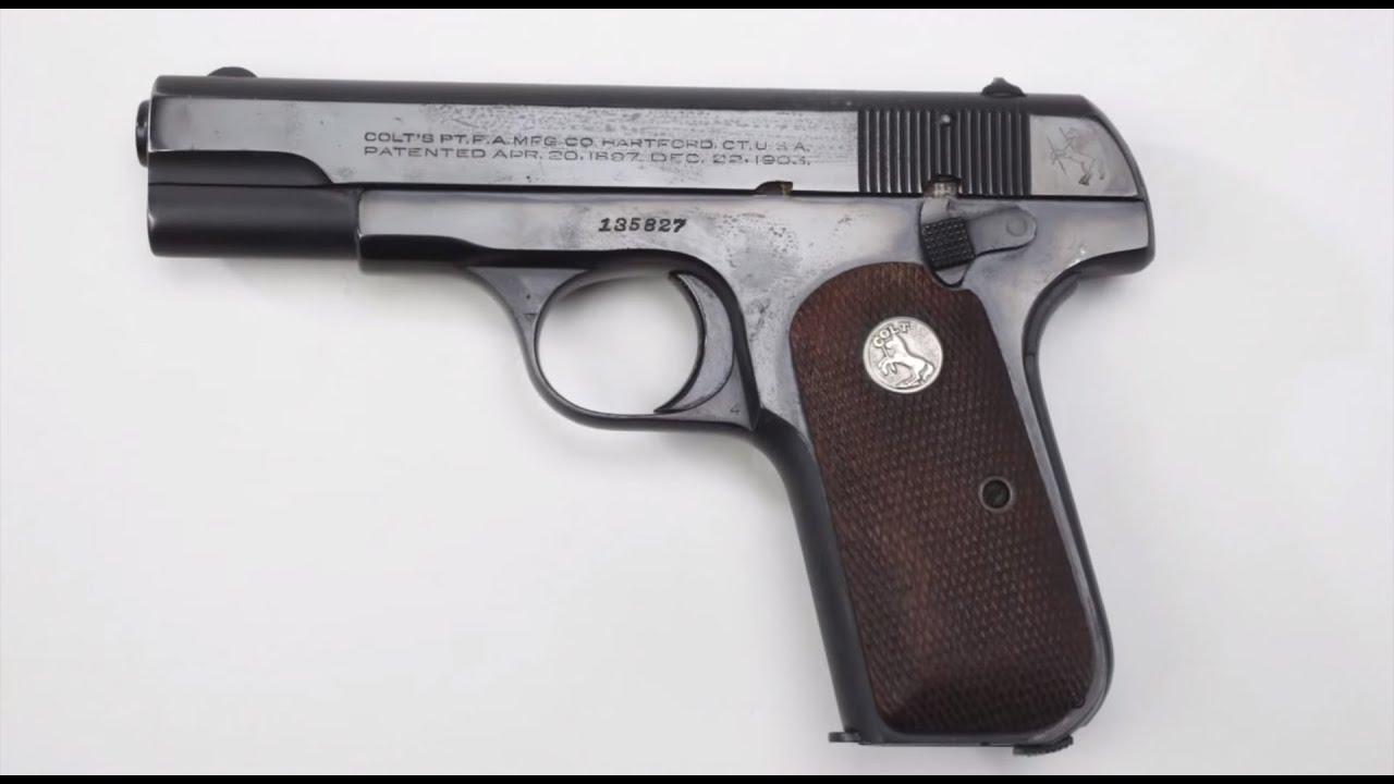 Curator's Corner: Lt. Gen. Ridgely Gaither's Colt 1908 Pocket Hammerless