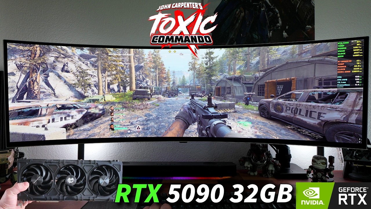 John Carpenter's Toxic Commando - RTX 5090 32GB - Ryzen 7 9800X3D | Samsung Oled G9 Odyssey 49