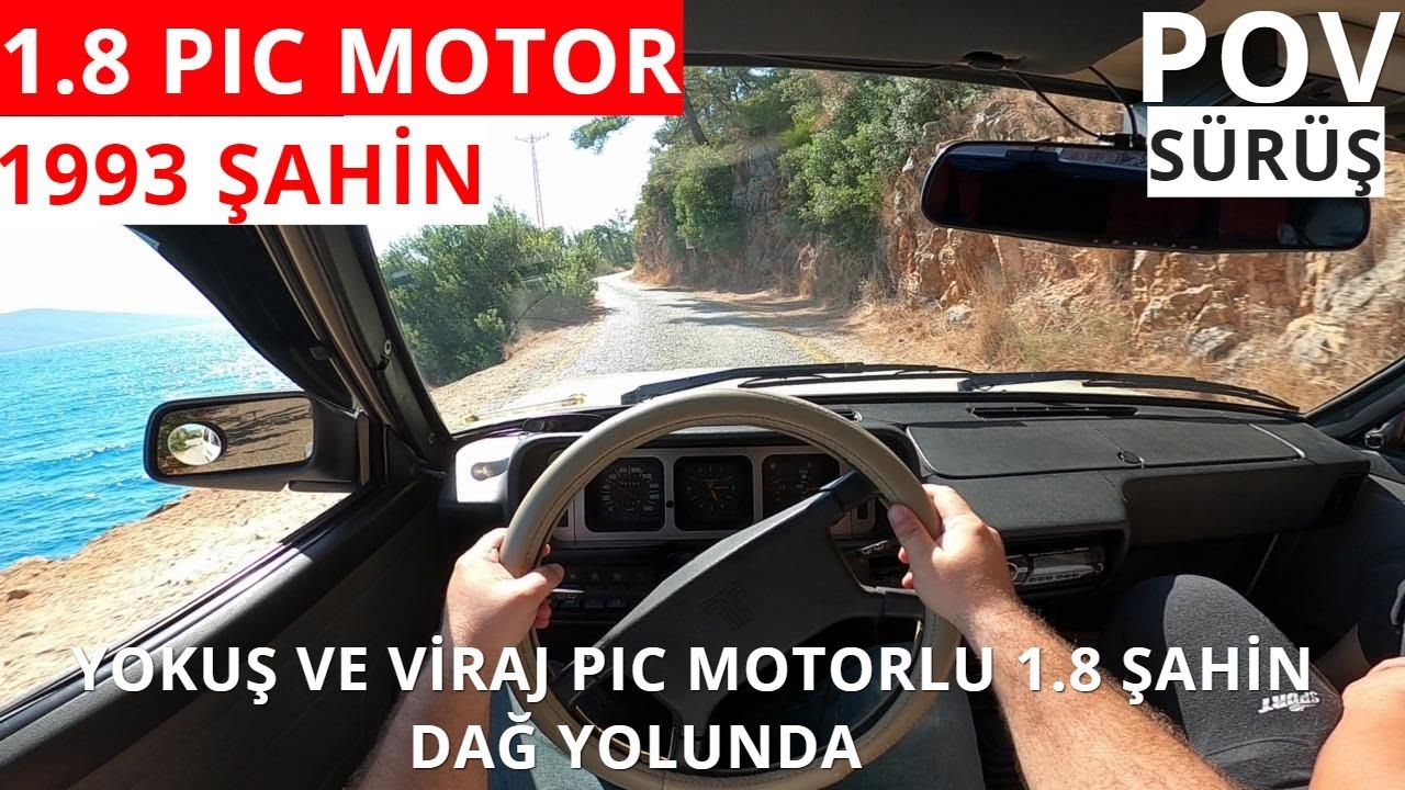 1.8 LPG'li PIC Motor Şahin | Virajlı Yokuşlu Dağ Yolundaki Performansı Nasıl? | Yakıtı İyi Mi?| POV|