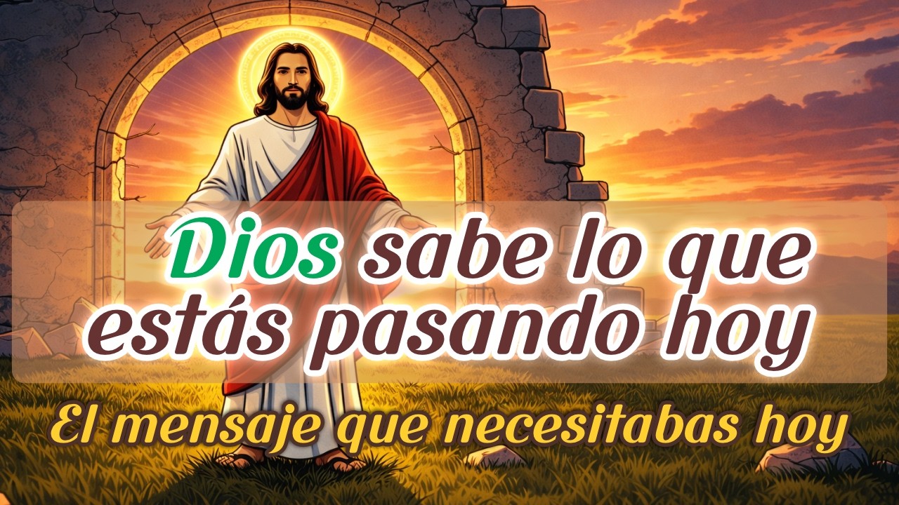 Dios sabe lo que estás pasando hoy
