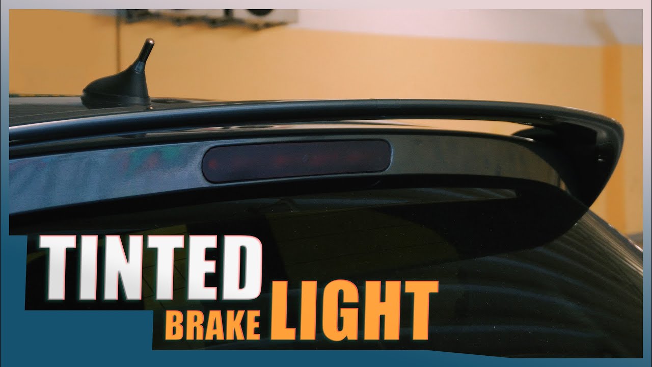 Peugeot 207 GTI - I Tinted the third Brake light!