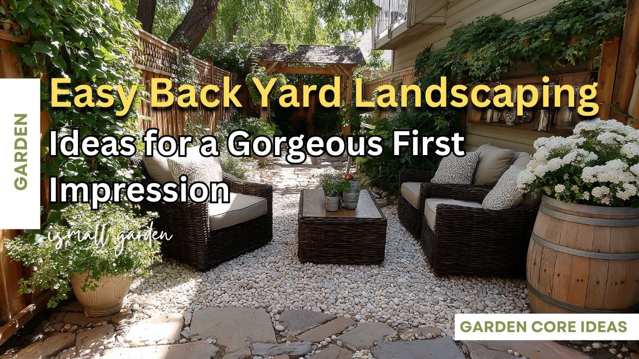 Easy Back Yard Landscaping Ideas 13 08