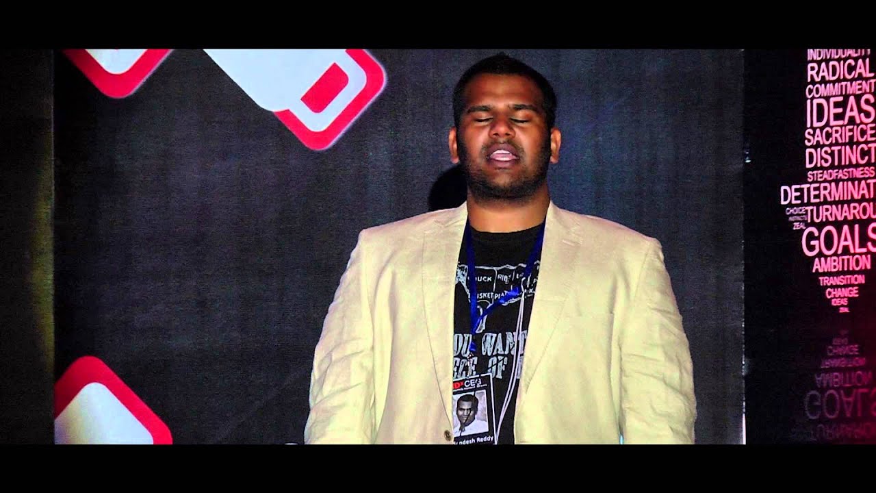 U TURN: Sandesh Reddy at TEDxCEG