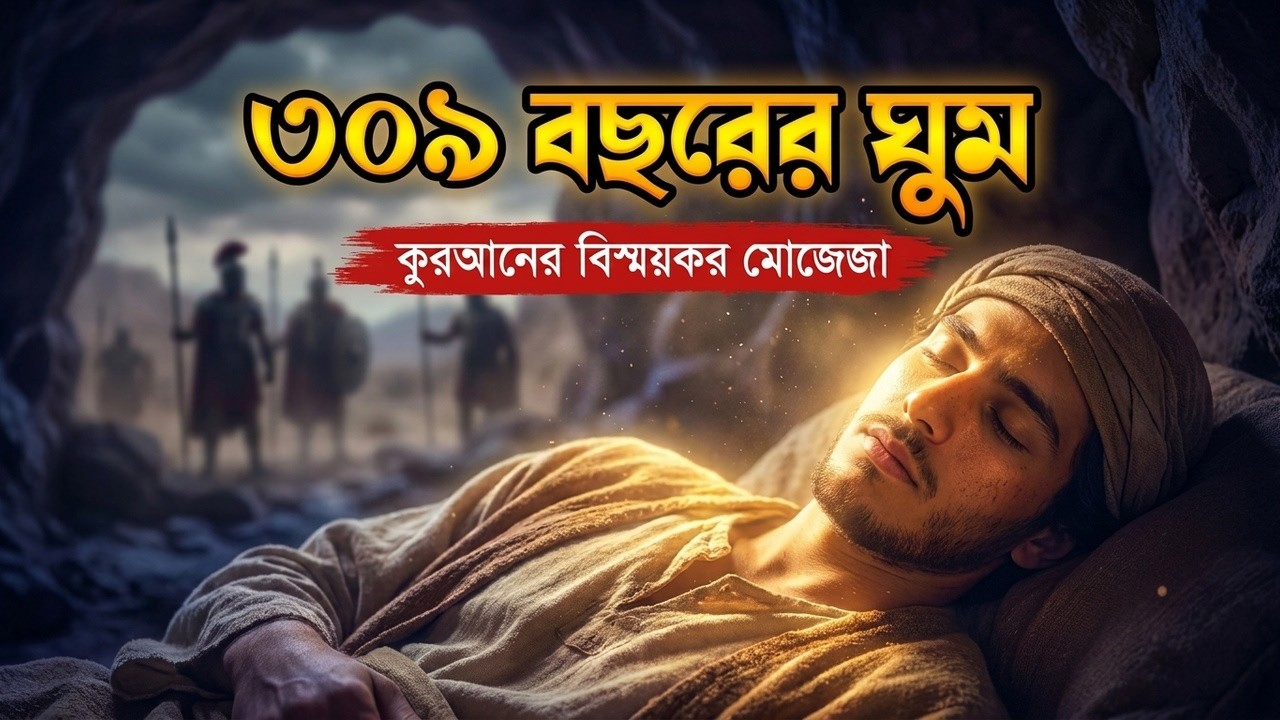 সূরা কাহাফের ঘটনা: ৩০০ বছর পর ঘুম ভাঙলে তারা কী দেখলো? | ইসলামিক গল্প বাংলা