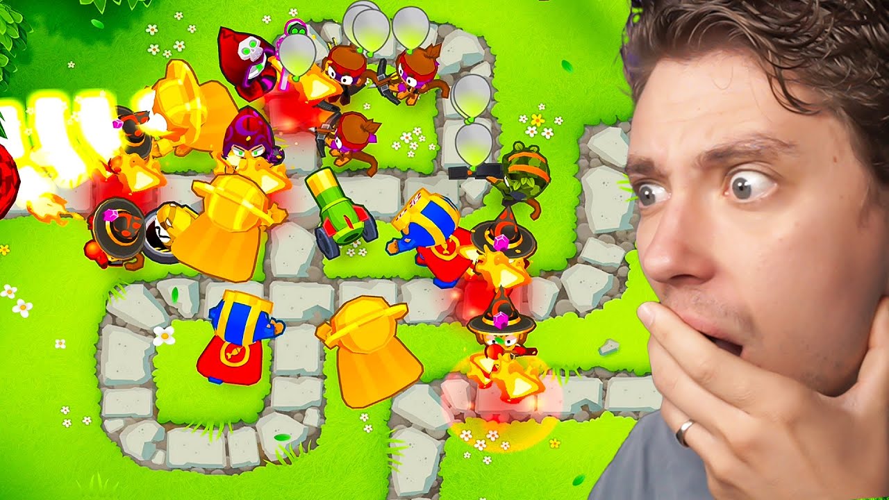 Playing Bloons Tower Defense 6 (HUGE THROWBACK)