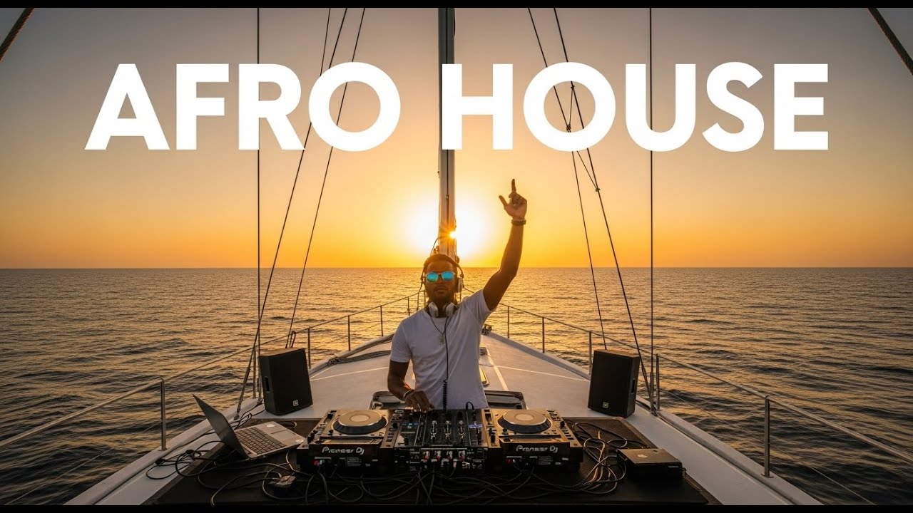 Tropical Sunset Mix 2026 SUMMER AFRO HOUSE Chill Out Summer Lounge Music Warm Breeze Ocean Waves
