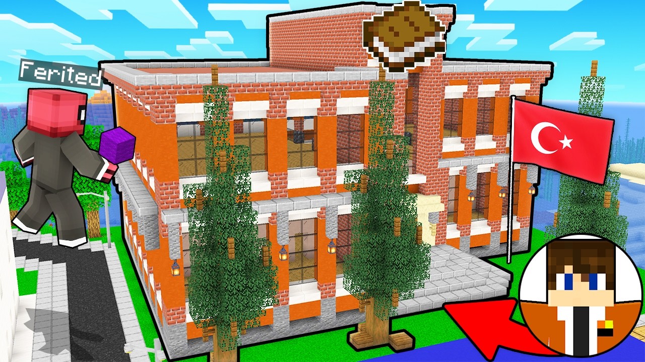 NEDEN YENİ OKUL İNŞA ETTİK? - Minecraft