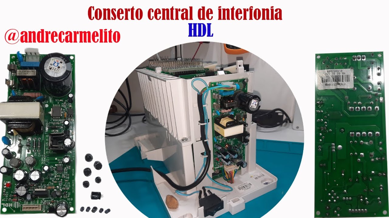 Central de interfones hdl não liga