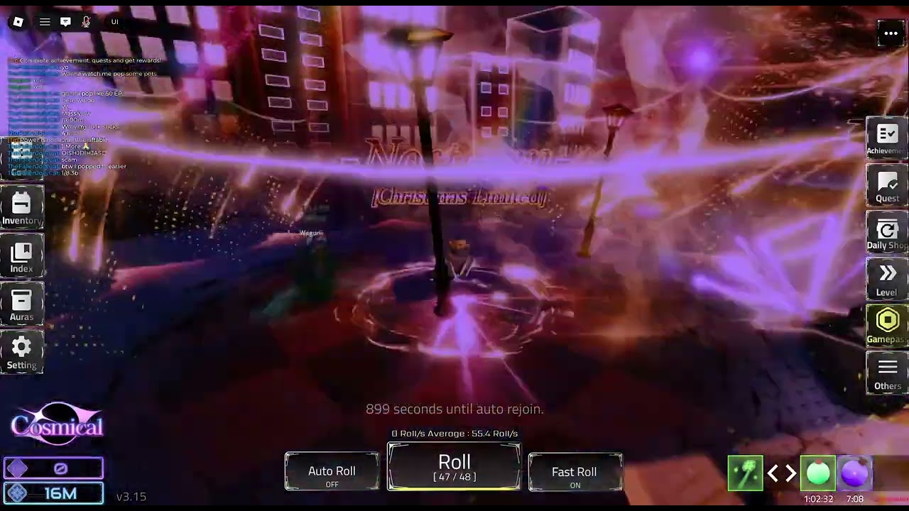 Popping 50 Eternal Potion II's In Hot's Rng