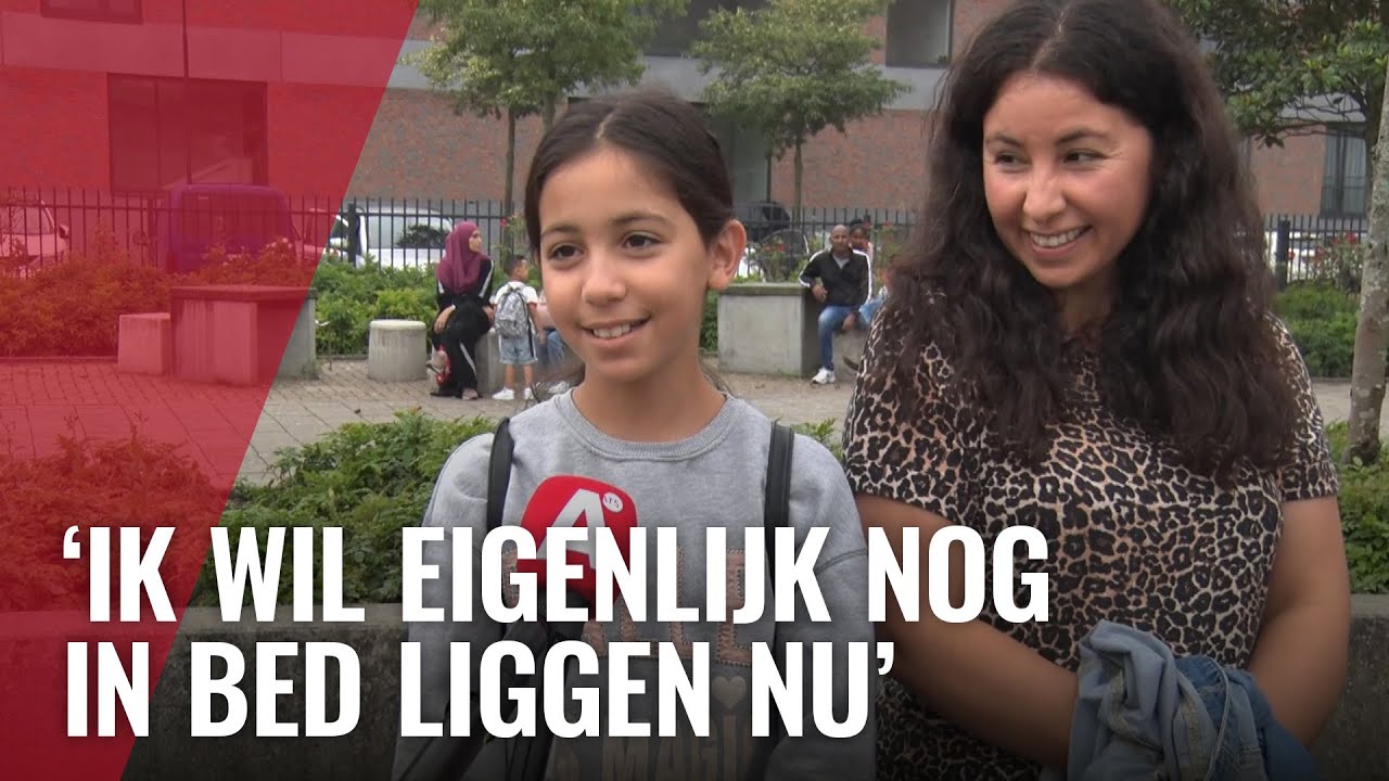 De basisscholen zijn weer begonnen